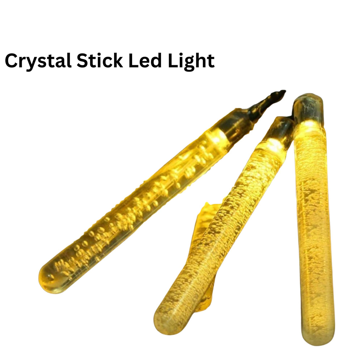 Crystal Stick LED Light – Decorative Glowing Stick Light for Home, Bedroom, Table & Festive Decoration