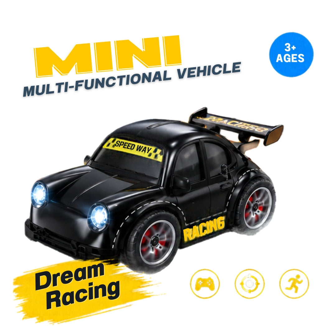DriftX Mini RC Racing Car – Remote Control Sports Toy with Light & Sound Effects for Kids, Boys & Girls | OGDEAL
