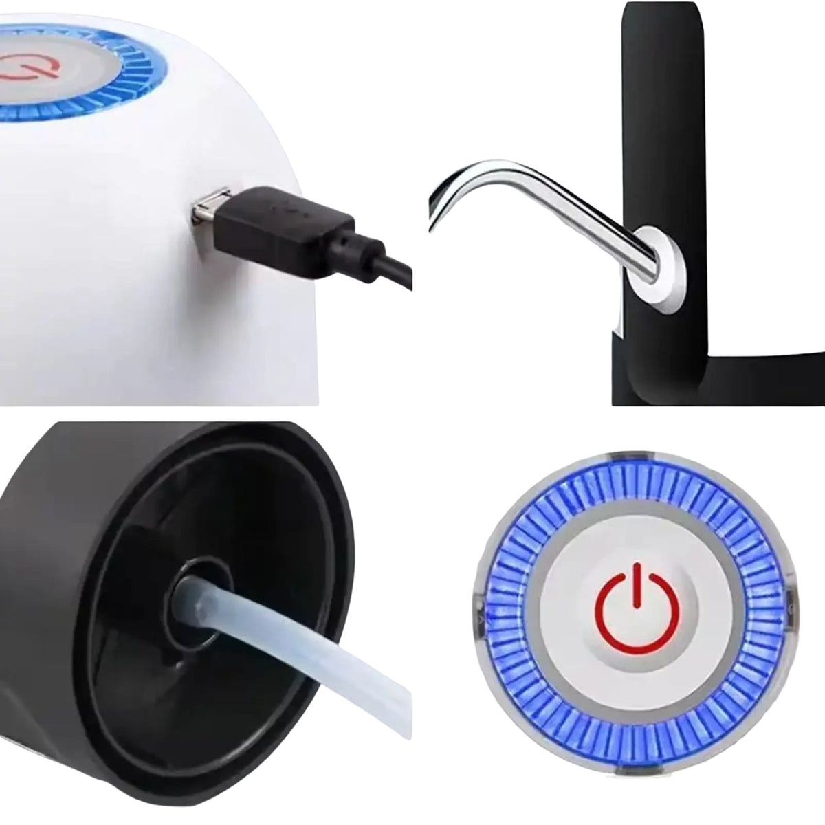 Automatic Water Dispenser Pump – USB Rechargeable Electric Water Bottle Pump | One-Touch Portable Water Dispenser