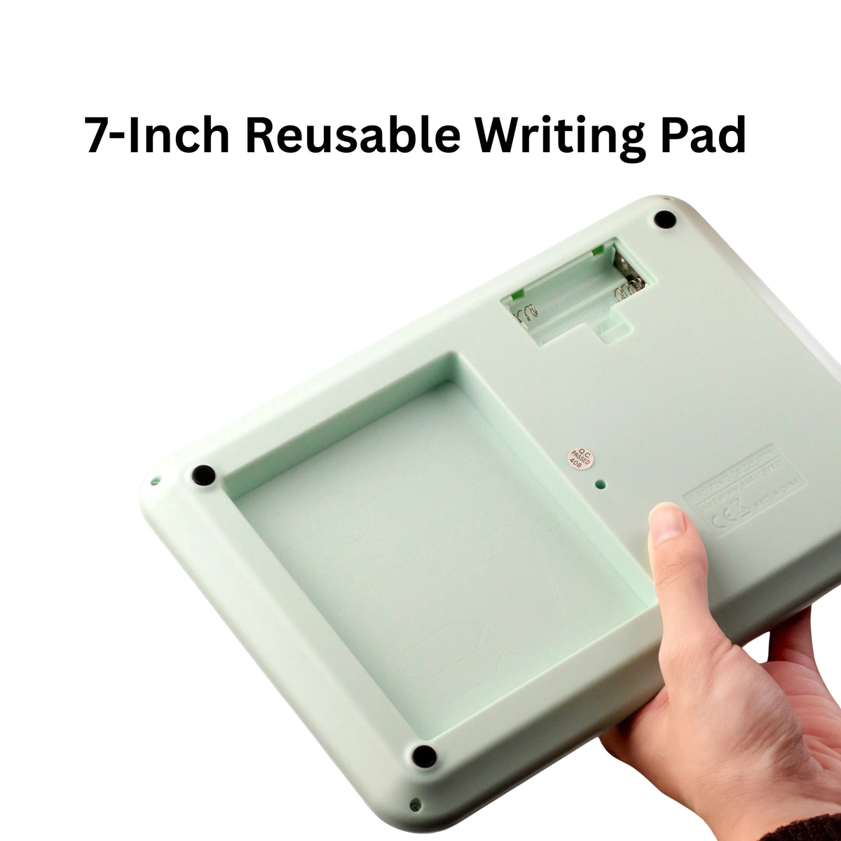 LCD Writing Tablet with Calculator – Reusable Digital Writing Pad & Electronic Calculator for Kids, Study & Office