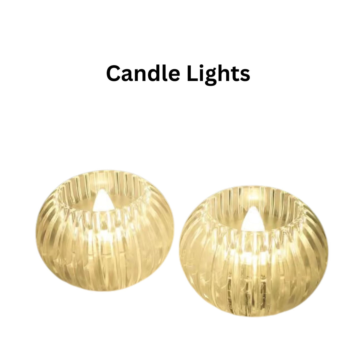 LED Tealight Candle – Flameless Decorative Candle Light for Home, Diwali, Parties & Festive Décor