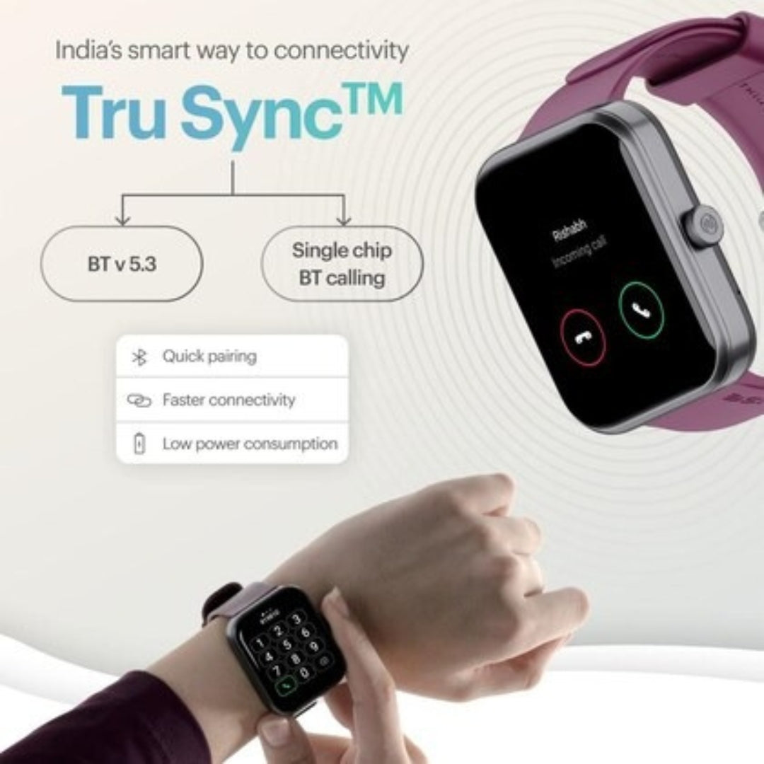 Noise Pulse 2 Max Smartwatch | 1.85" Bright Display, Bluetooth Calling, 10-Day Battery, 100 Sports Modes, Smart DND, 550 NITS, Smart Watch for Men & Women
