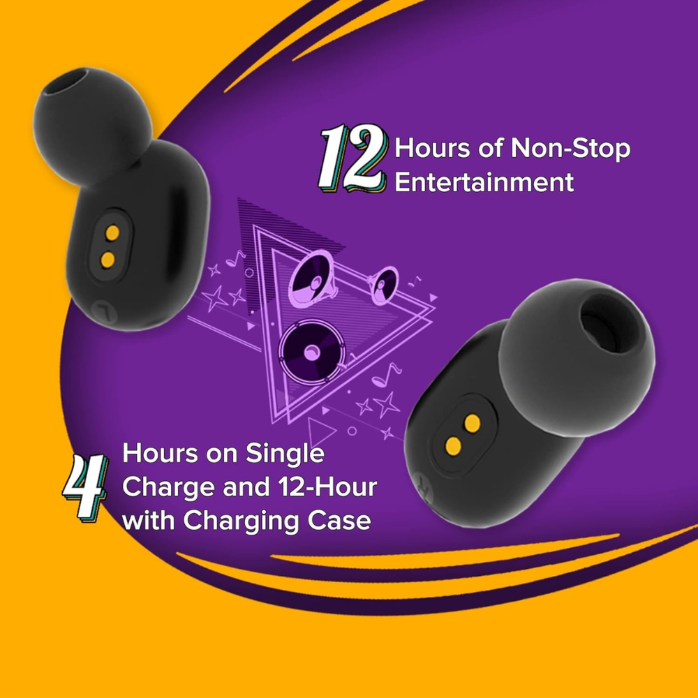 Redmi Earbuds 2C True Wireless Earbuds with Mic, Bluetooth 5.0, 12H Playback & IPX4 Splash Proof