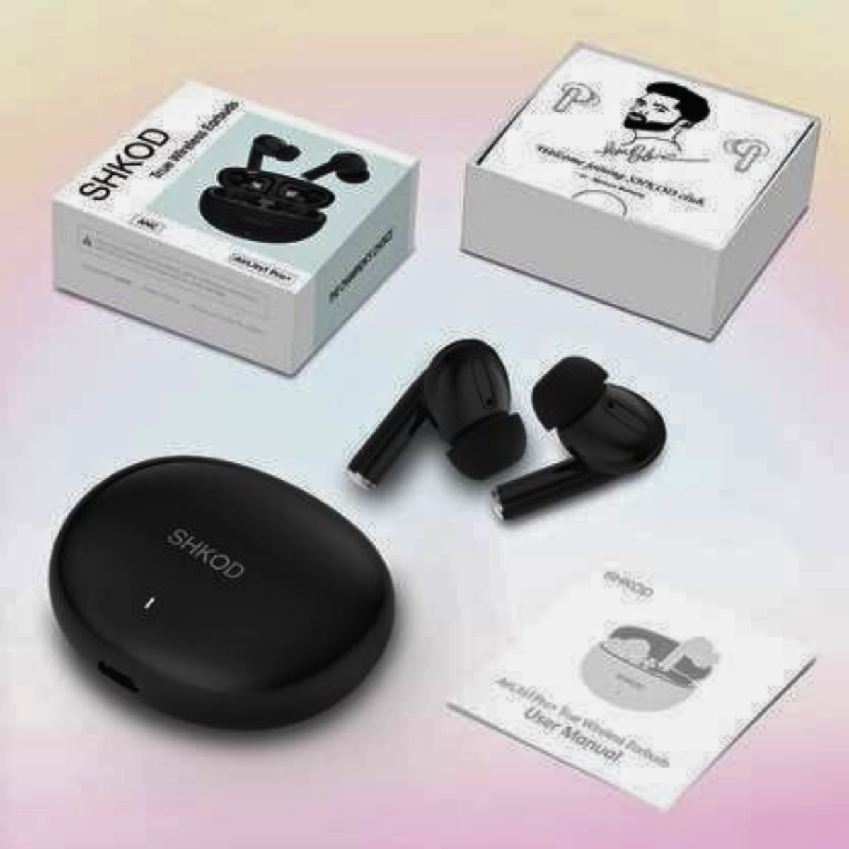SHKOD AirLits1 Pro+ True Wireless Earbuds with 30dB ANC, 40H Playtime & Fast Charging