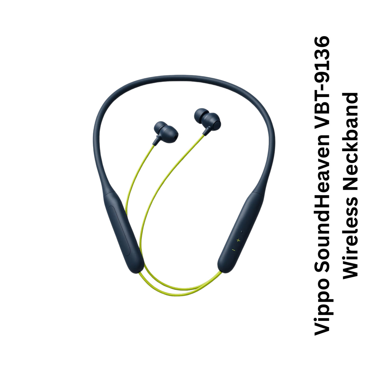 Vippo SoundHeaven VBT-9136 Wireless Neckband | 150H Standby | Magnetic On/Off | Deep Bass Sound | Type-C Fast Charging