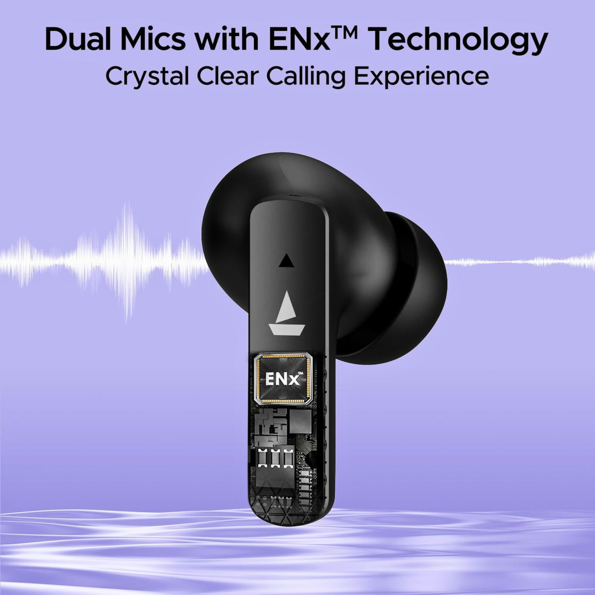 boAt Airdopes 91 – 45Hrs Playtime, ENx Tech, 50ms Low Latency, Fast Charging, IPX4, IWP Tech, Bluetooth v5.3 TWS Earbuds with Mic