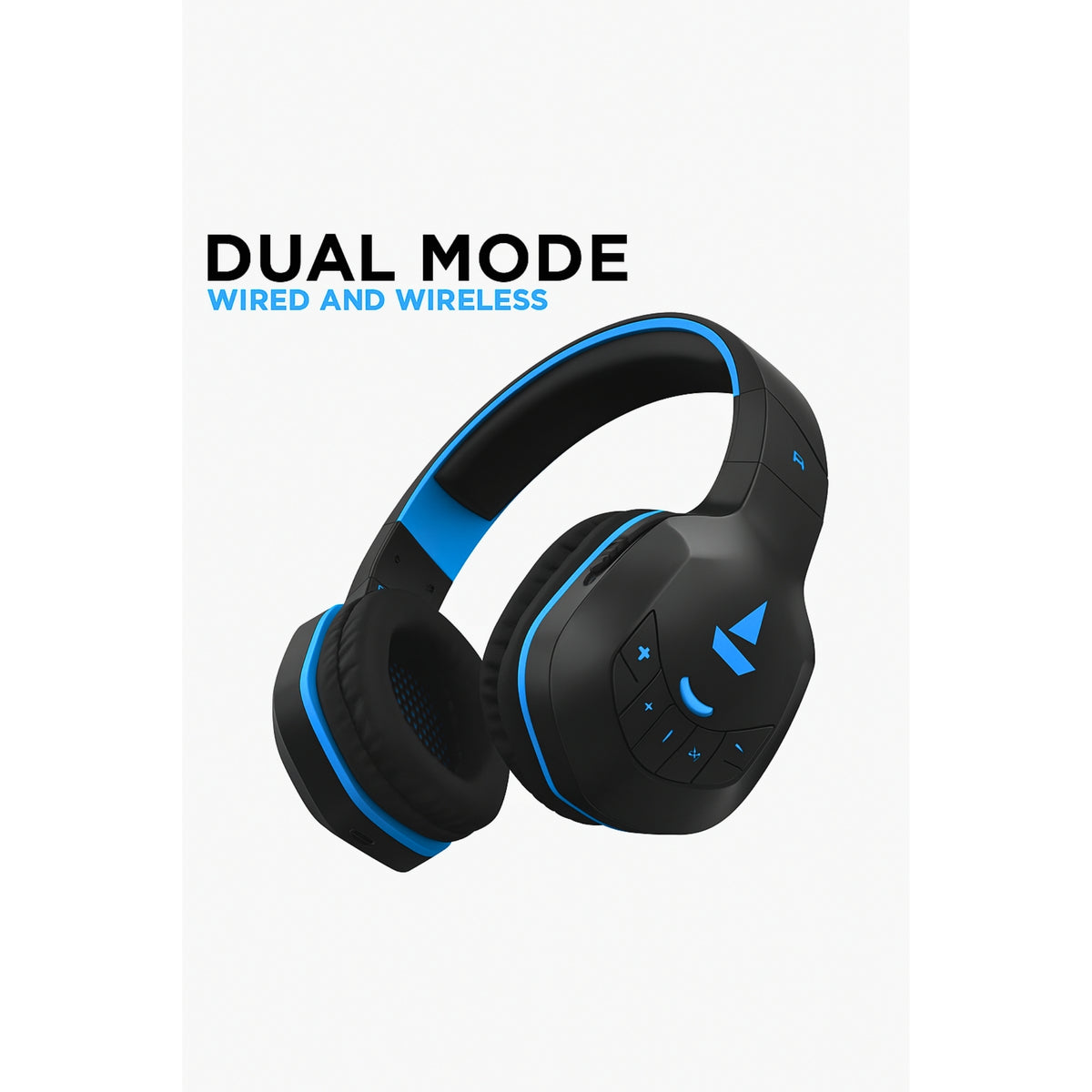 boAt Rockerz 510 Wireless Bluetooth On-Ear Headphones – Powerful Bass, Long Battery Life & Comfortable Fit