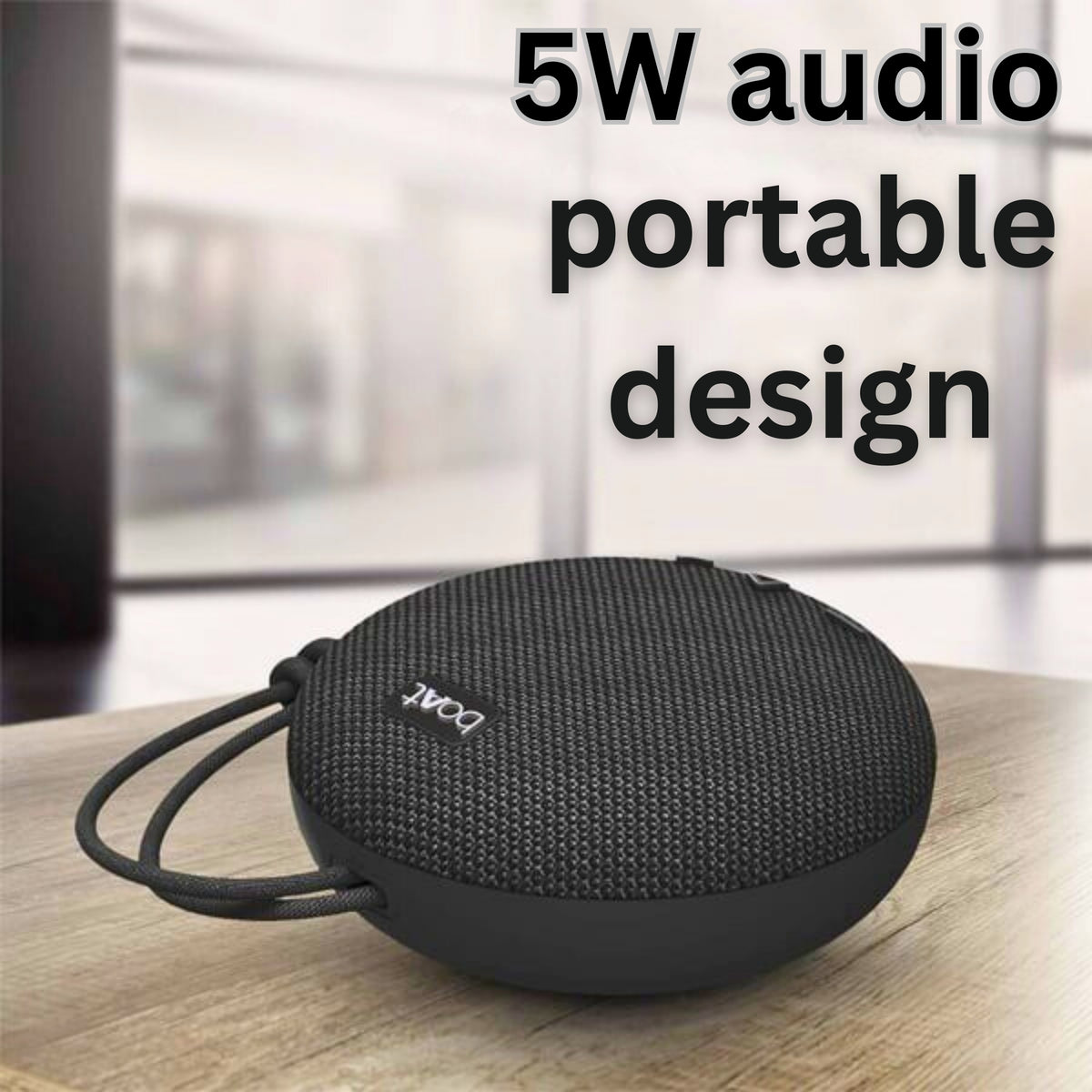 boAt Stone 190 Bluetooth Speaker – 5W Portable Wireless Speaker with Powerful Sound