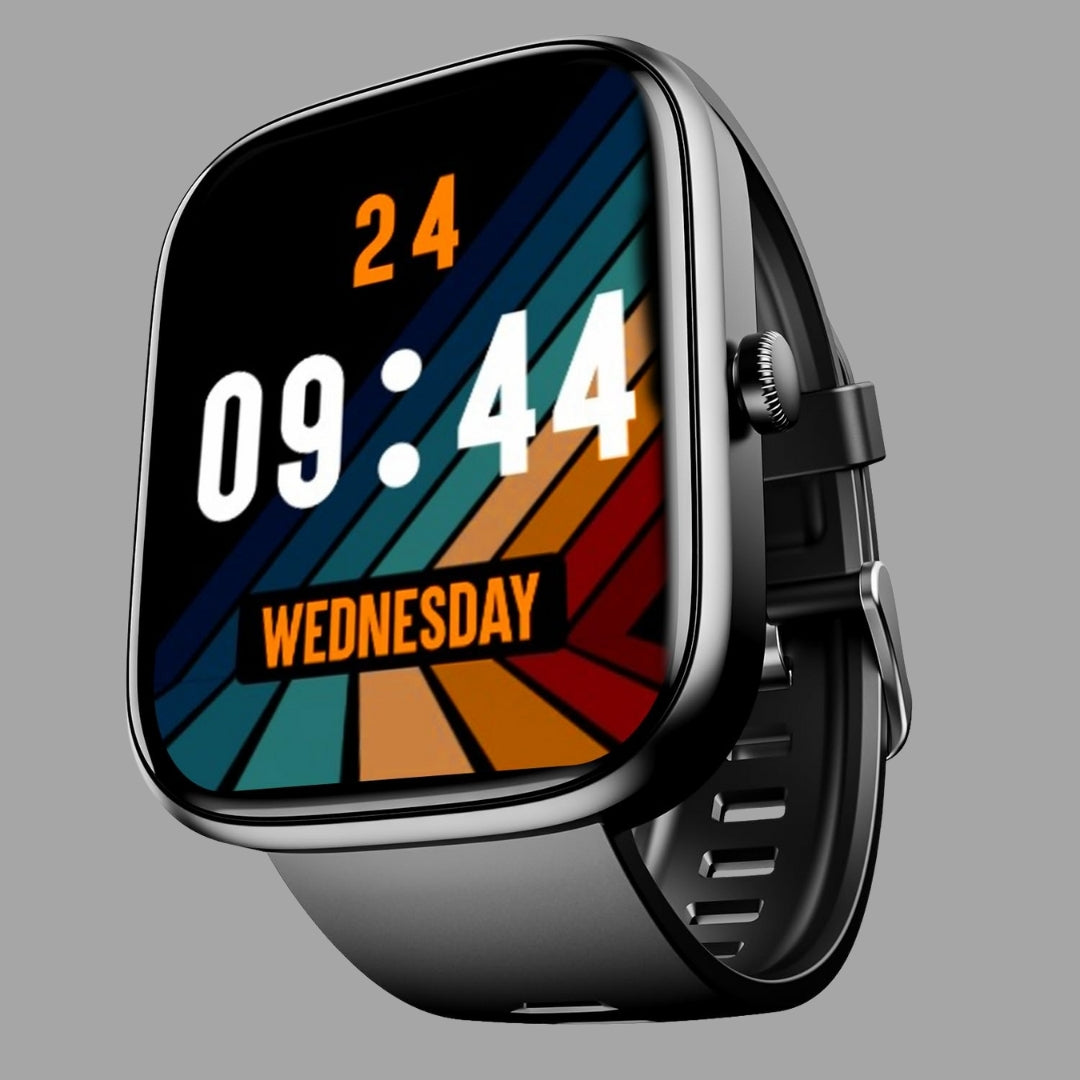 boAt Ultima Chronos Smartwatch | 1.96" AMOLED Display, Advanced BT Calling, DIY Watch Face Studio, boAt Coins, Smart Watch for Men & Women