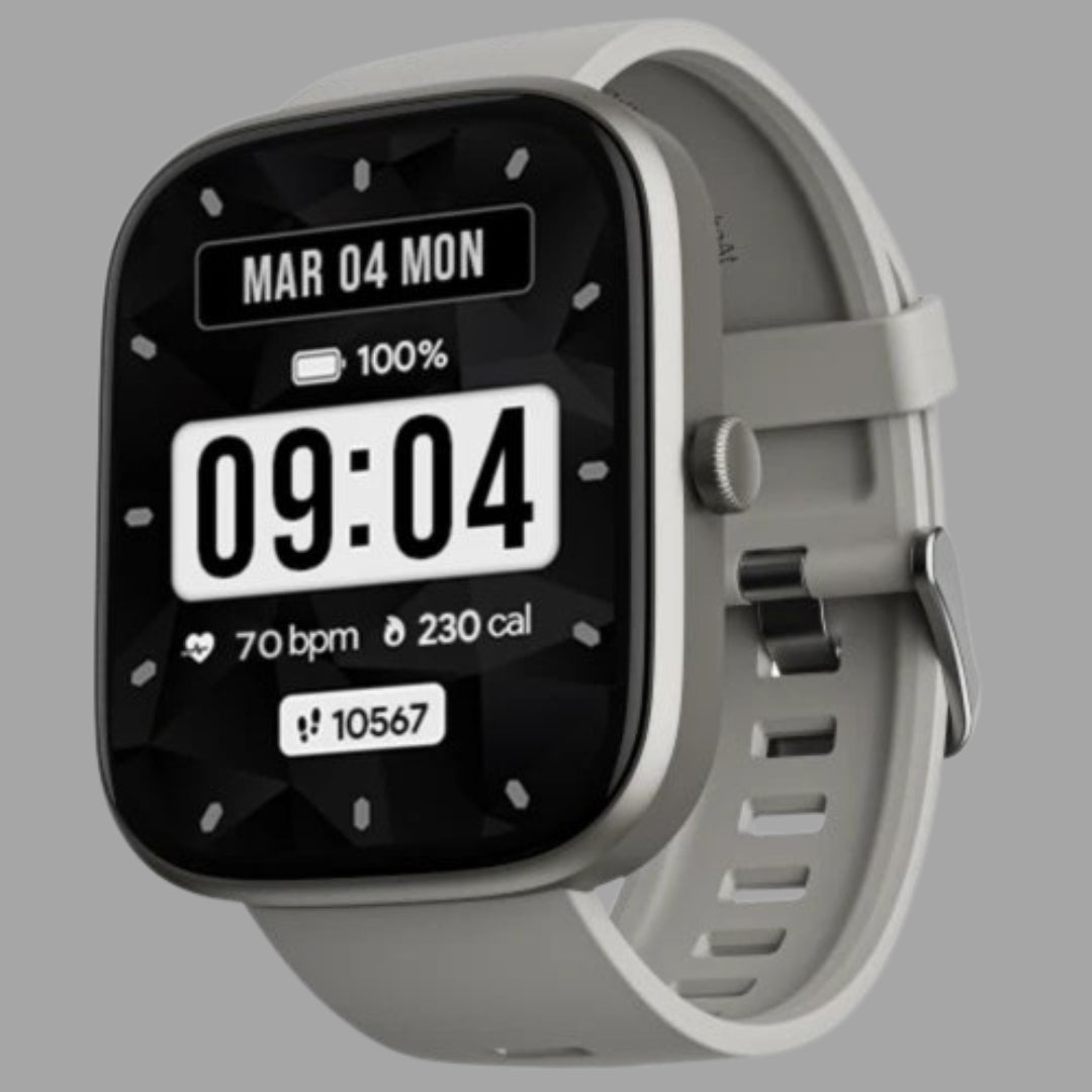 boAt Ultima Prism Smartwatch | 1.96" AMOLED Display, Bluetooth Calling, 700+ Activities, Always-On Display, Female Wellness, HR & SpO₂ Monitor, IP67 Resistant