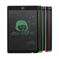 12-Inch LCD Writing Tablet for Kids | Colorful Erasable Drawing Board | Toddler Learning Doodle Pad | Best Christmas & Birthday Gift for Girls (Age 3+)