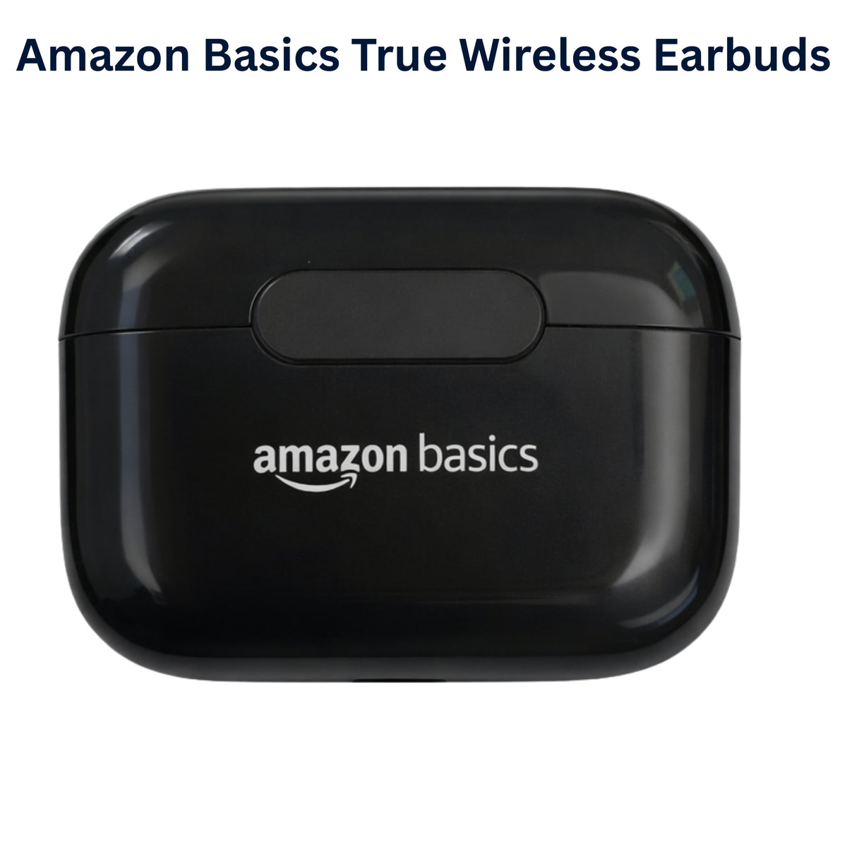 Amazon Basics True Wireless Earbuds with 60H Playtime, 50ms Low Latency, Fast Charging & IPX4 Water Resistance