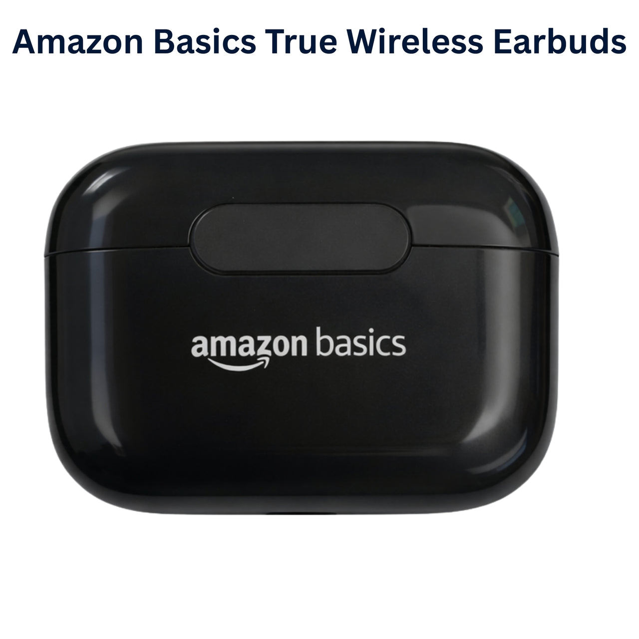 Amazon Basics True Wireless Earbuds with 60H Playtime, 50ms Low Latency, Fast Charging & IPX4 Water Resistance