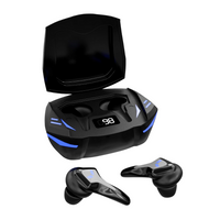 Amazon Basics True Wireless Gaming Earbuds with 60H Playtime, 50ms Low Latency, Fast Charging & IPX5 Water Resistance