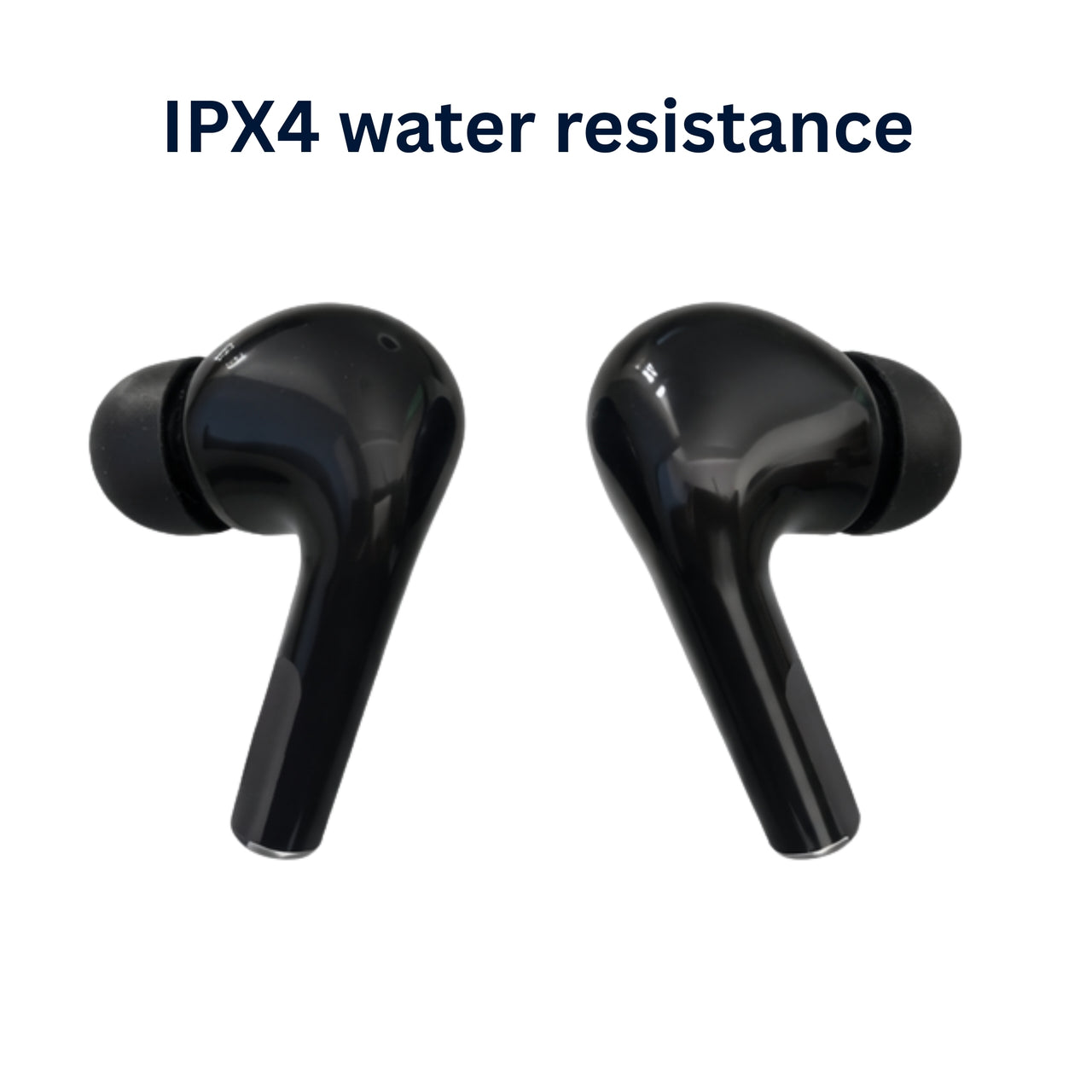 Amazon Basics True Wireless Earbuds with 60H Playtime, 50ms Low Latency, Fast Charging & IPX4 Water Resistance