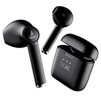 boAt Airdopes 131/8 TWS Earbuds | 60H Playback | ASAP™ Fast Charge | In-Ear Truly Wireless Earphones with Mic | Bluetooth | Active Black