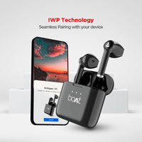 boAt Airdopes 131/8 TWS Earbuds | 60H Playback | ASAP™ Fast Charge | In-Ear Truly Wireless Earphones with Mic | Bluetooth | Active Black