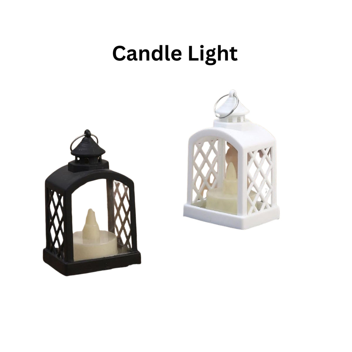 Decorative Candle Light Lantern – LED Lantern for Home Décor, Pooja, Diwali & Festive Decoration