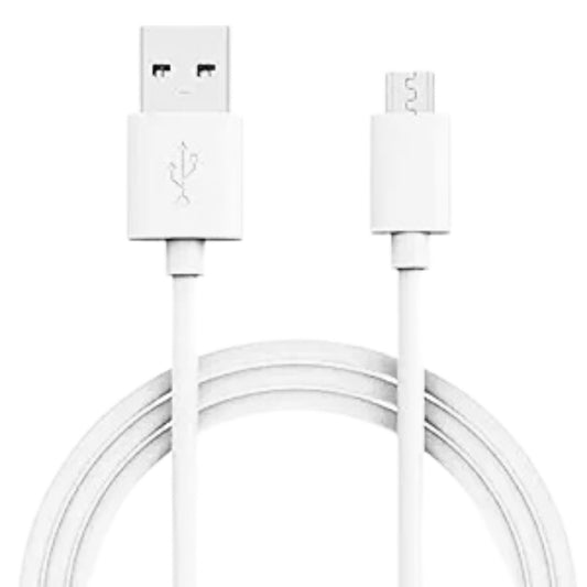 Compatible With OPPO USB-A to Micro USB Charging & Data Cable (15W Max, Compatible with Micro USB Devices) (Pack Of 2)