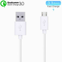 Compatible With Realme Micro USB Cable 1.2m V8 Fast Charging & Data Transfer Cable (Pack Of 2)