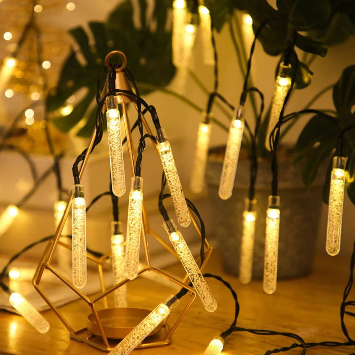 Crystal Stick LED Light – Decorative Glowing Stick Light for Home, Bedroom, Table & Festive Decoration