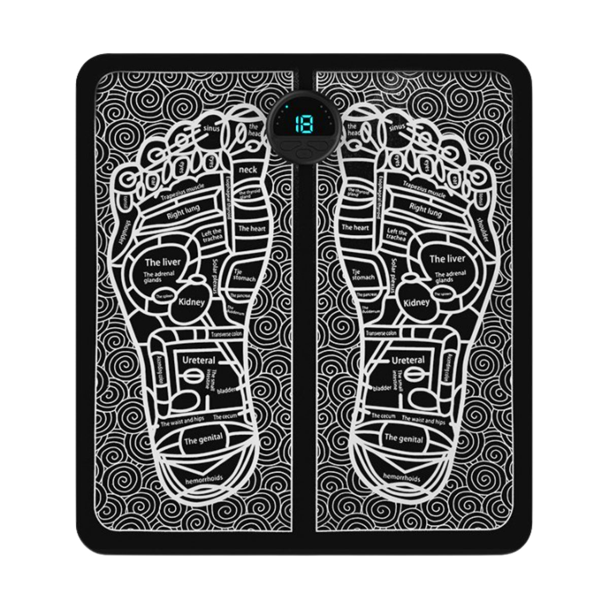 Electric EMS Foot Massager, Portable, Muscle Relaxation, Pain Relief