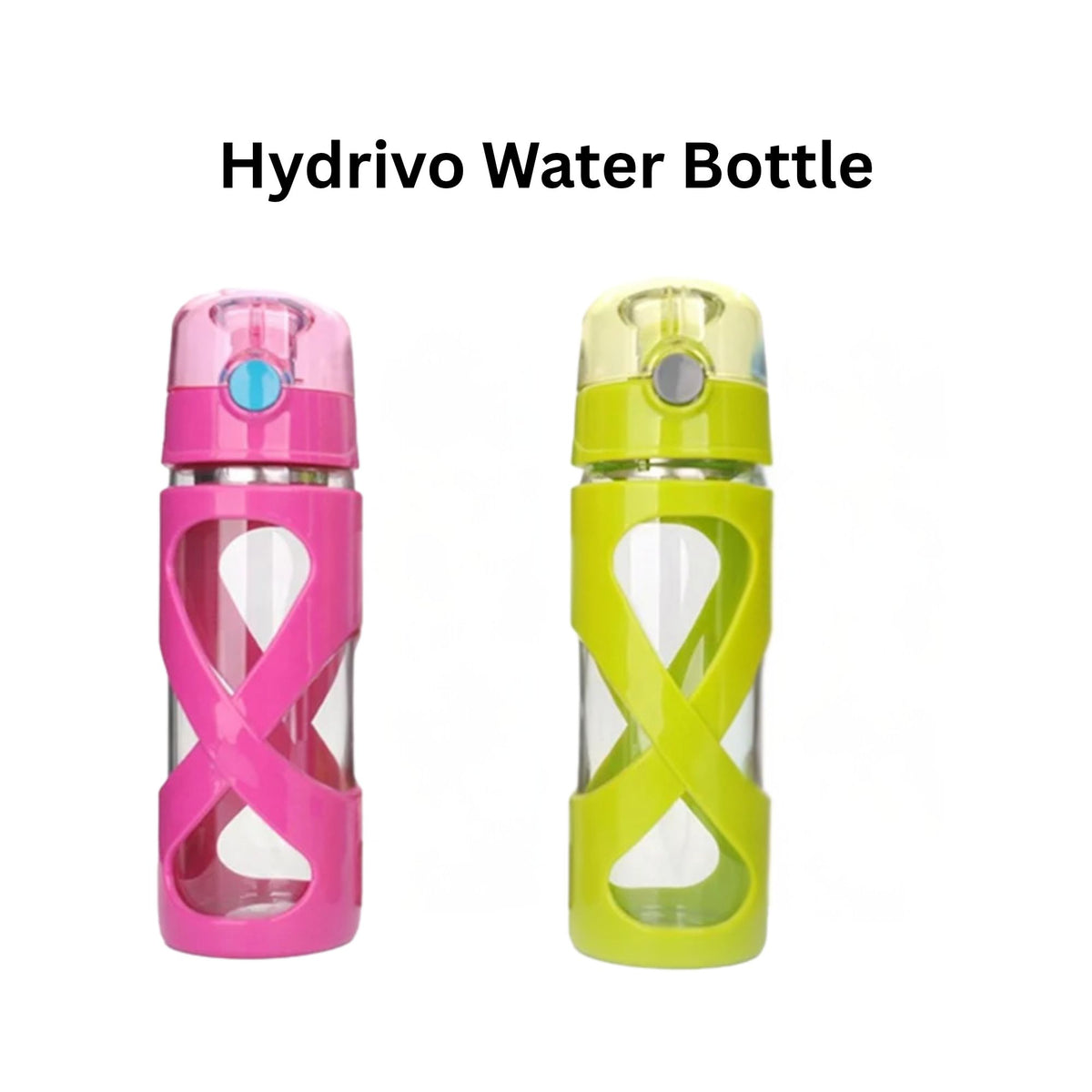 Hydrivo Water Bottle – Stylish Reusable Drinking Bottle for Home, Office, School, Gym & Travel