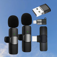 K8 Single Wireless Microphone for Android & iPhone | Lapel Mic for Singing, YouTube, Vlogging & Recording