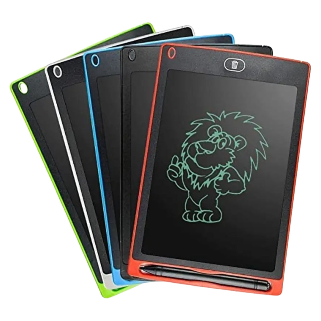 OGDEAL | Kids LCD Writing Tablet 8.5 Inch E-Note Pad | Colorful Screen | Best Birthday Gift for Boys & Girls | Lightweight Digital Drawing Board
