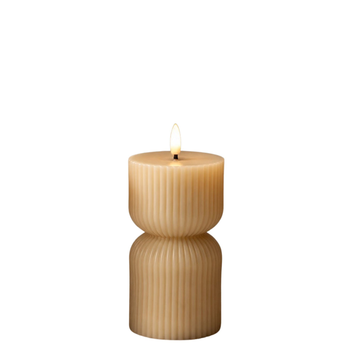 LED Pillar Candle – Flameless Decorative Candle Light for Home Décor, Pooja, Diwali & Festive Decoration