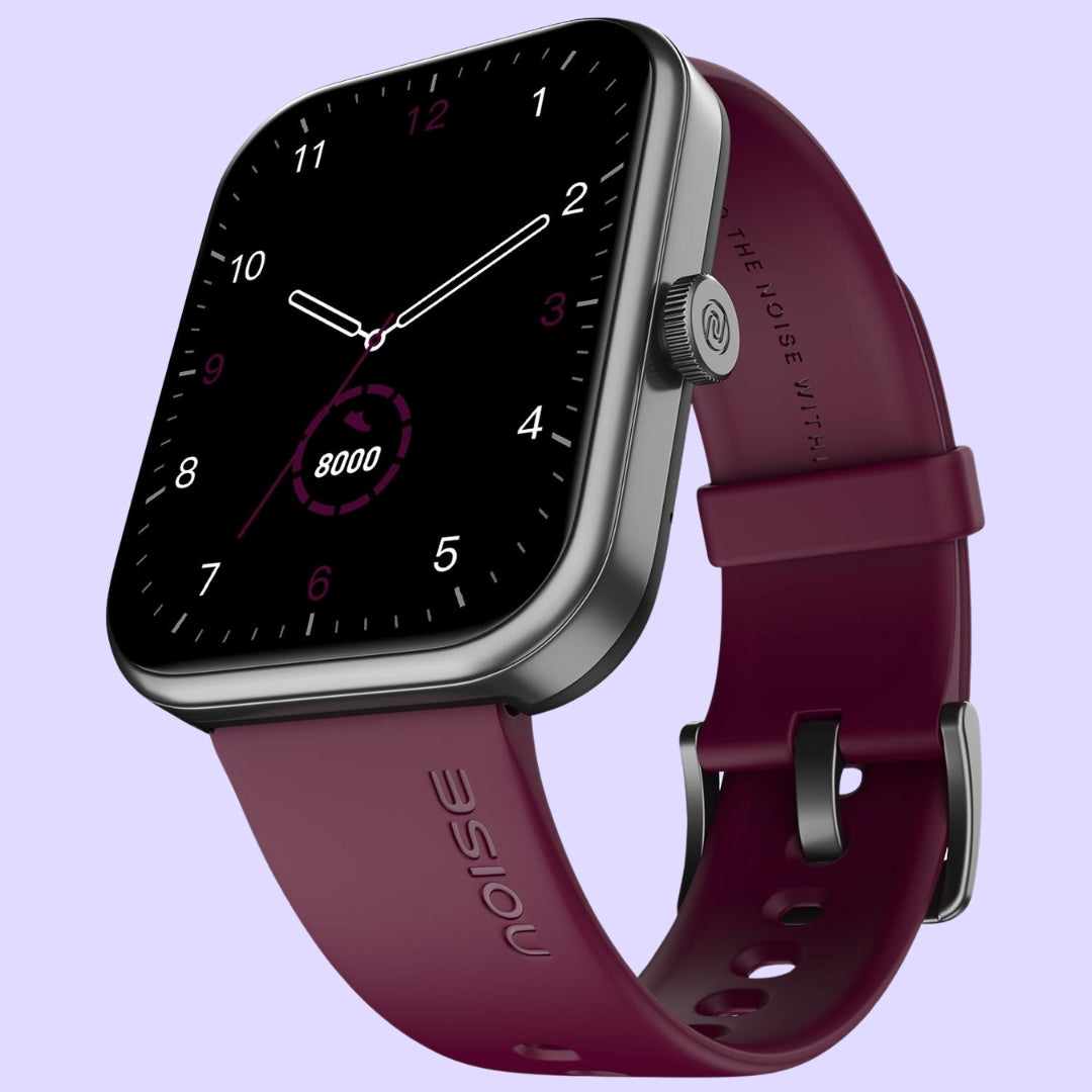 Noise Pulse 2 Max Smartwatch | 1.85" Bright Display, Bluetooth Calling, 10-Day Battery, 100 Sports Modes, Smart DND, 550 NITS, Smart Watch for Men & Women