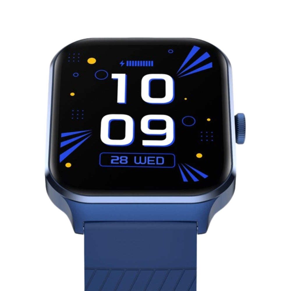 Noise Canvas Smart Watch | 1.96" Vivid Display | Bluetooth Calling | Functional Crown | AI Voice Assistant | 100+ Sports Modes