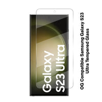 Tempered Glass for Samsung Galaxy S23 Ultra | Full HD Screen Protector | Edge-to-Edge Coverage | Anti-Scratch, Easy Installation Kit