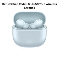 Refurbished Redmi Buds 5C True Wireless Earbuds in a white case on a white background