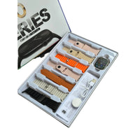Smartwatch with accessories in an open box, featuring a 'Series' label.