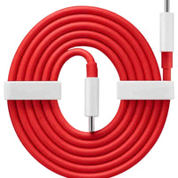 OnePlus Warp Charge Type-C Cable (100cm) – Fast Charging Red USB-C Cable