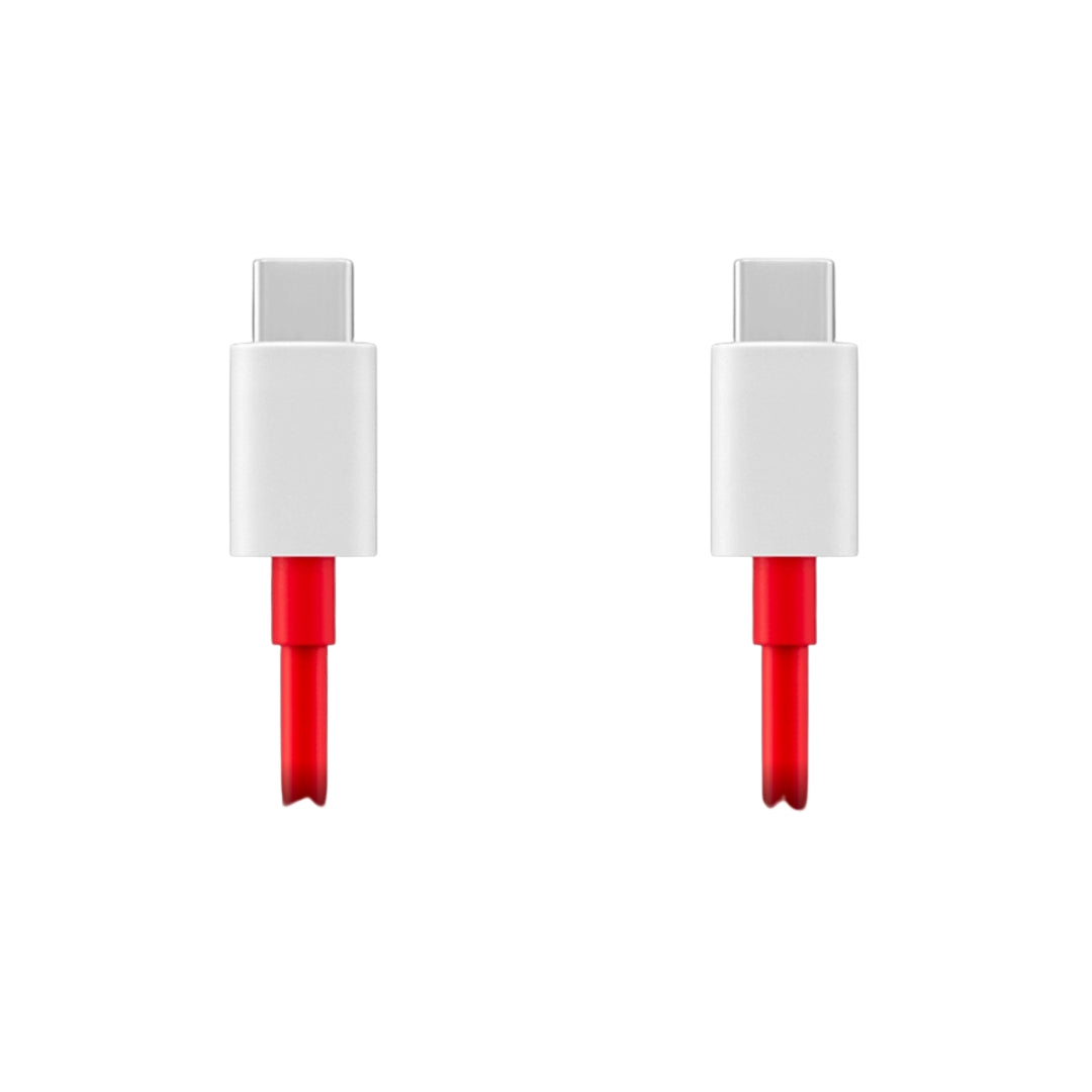 OnePlus Warp Charge Type-C Cable (100cm) – Fast Charging Red USB-C Cable