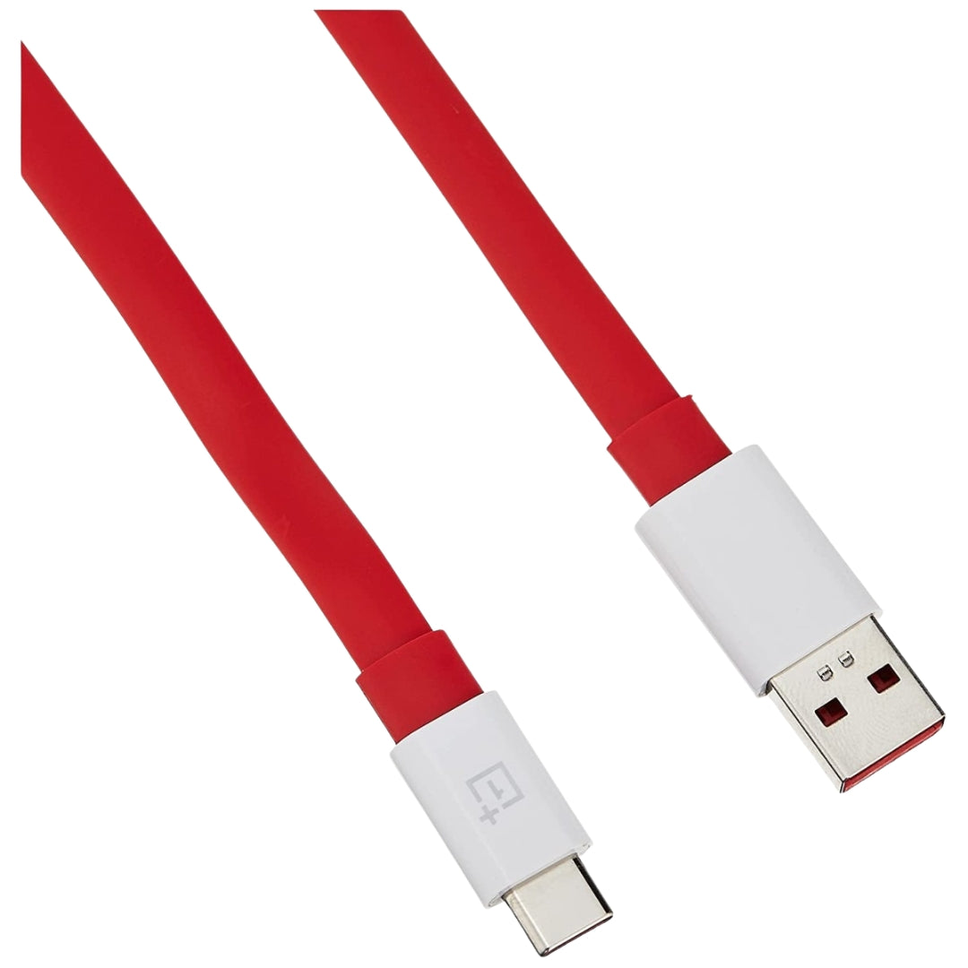 OnePlus Warp Charge Type-C Cable (100cm) – Fast Charging Red USB-C Cable