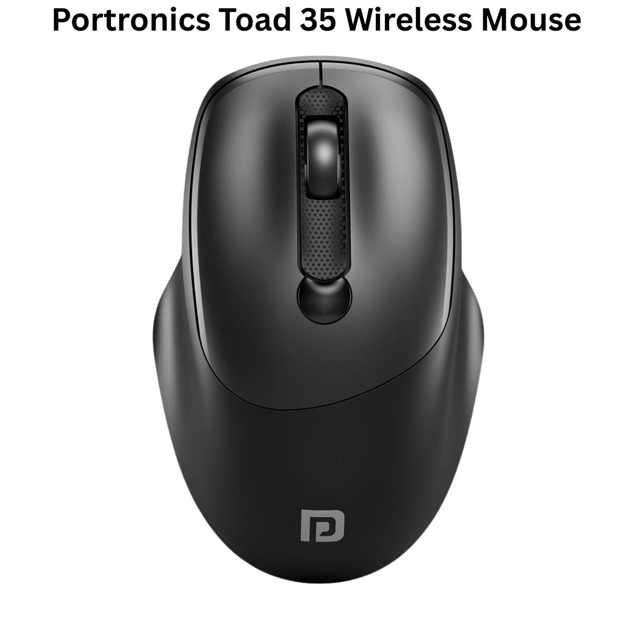 Portronics Toad 35 Wireless Mouse with 2.4GHz Connectivity, Adjustable DPI & USB Nano Receiver