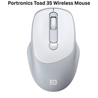 Portronics Toad 35 Wireless Mouse with 2.4GHz Connectivity, Adjustable DPI & USB Nano Receiver