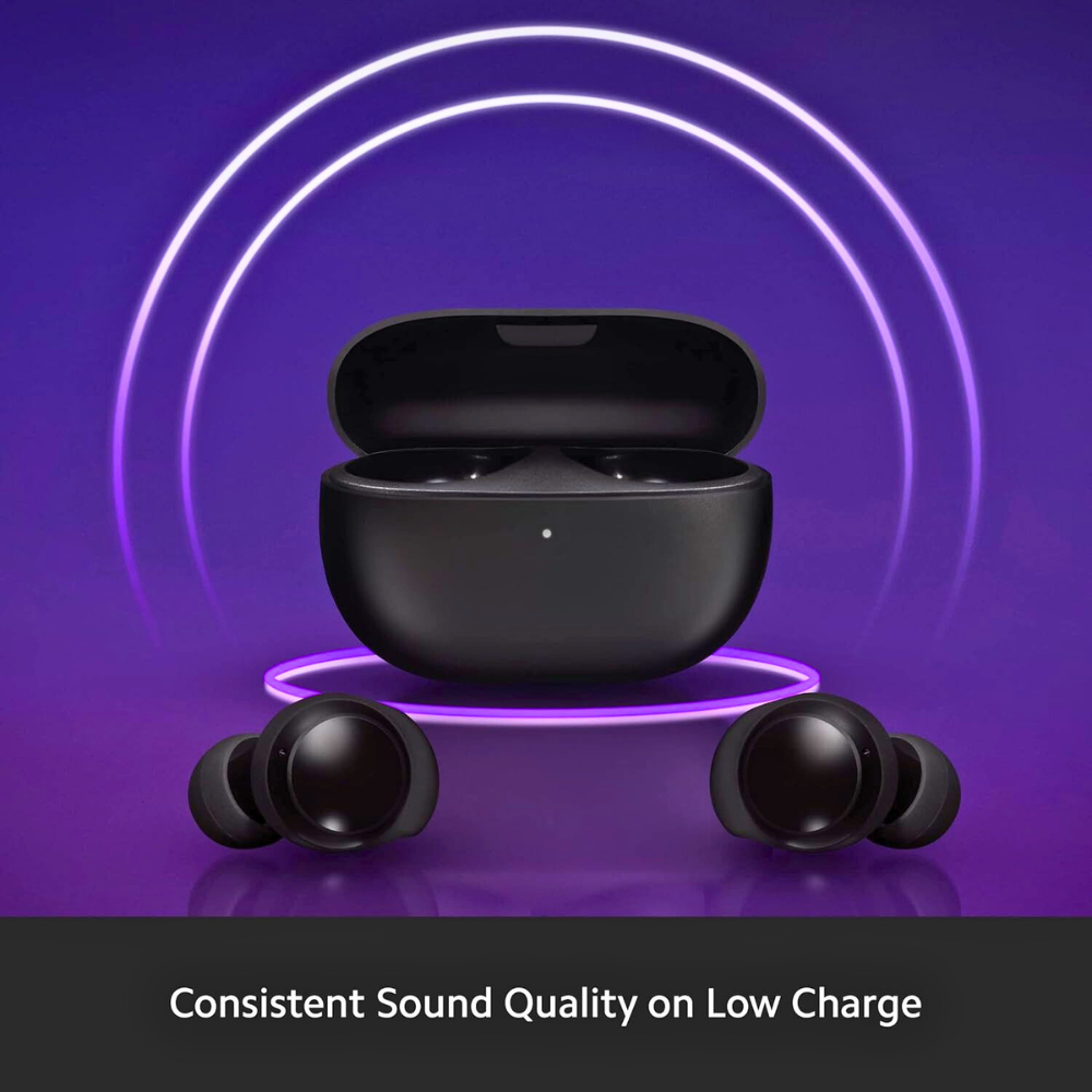 Redmi Buds 3 Lite True Wireless Earbuds with Mic, Bluetooth 5.2, IP54 Resistant, 18H Playback, Fast Charging & Lock-in Design