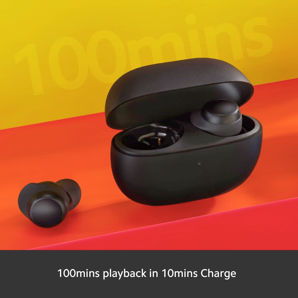 Redmi Buds 3 Lite True Wireless Earbuds with Mic, Bluetooth 5.2, IP54 Resistant, 18H Playback, Fast Charging & Lock-in Design