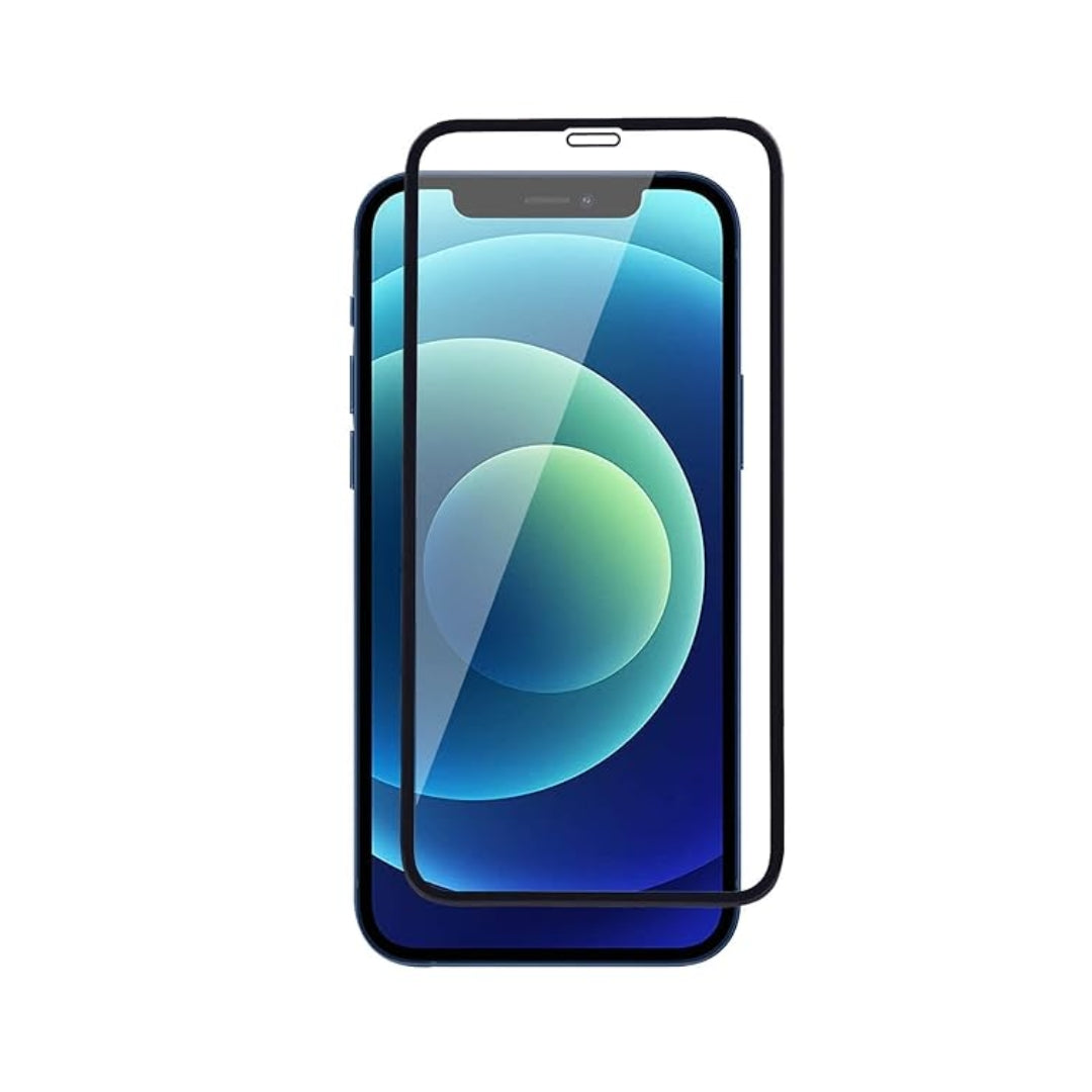 Tempered Glass for Apple iPhone 12/12 Pro | Transparent Full Coverage Gorilla Screen Protector with Edge-to-Edge Protection & Easy Installation Kit (Pack Of 2)