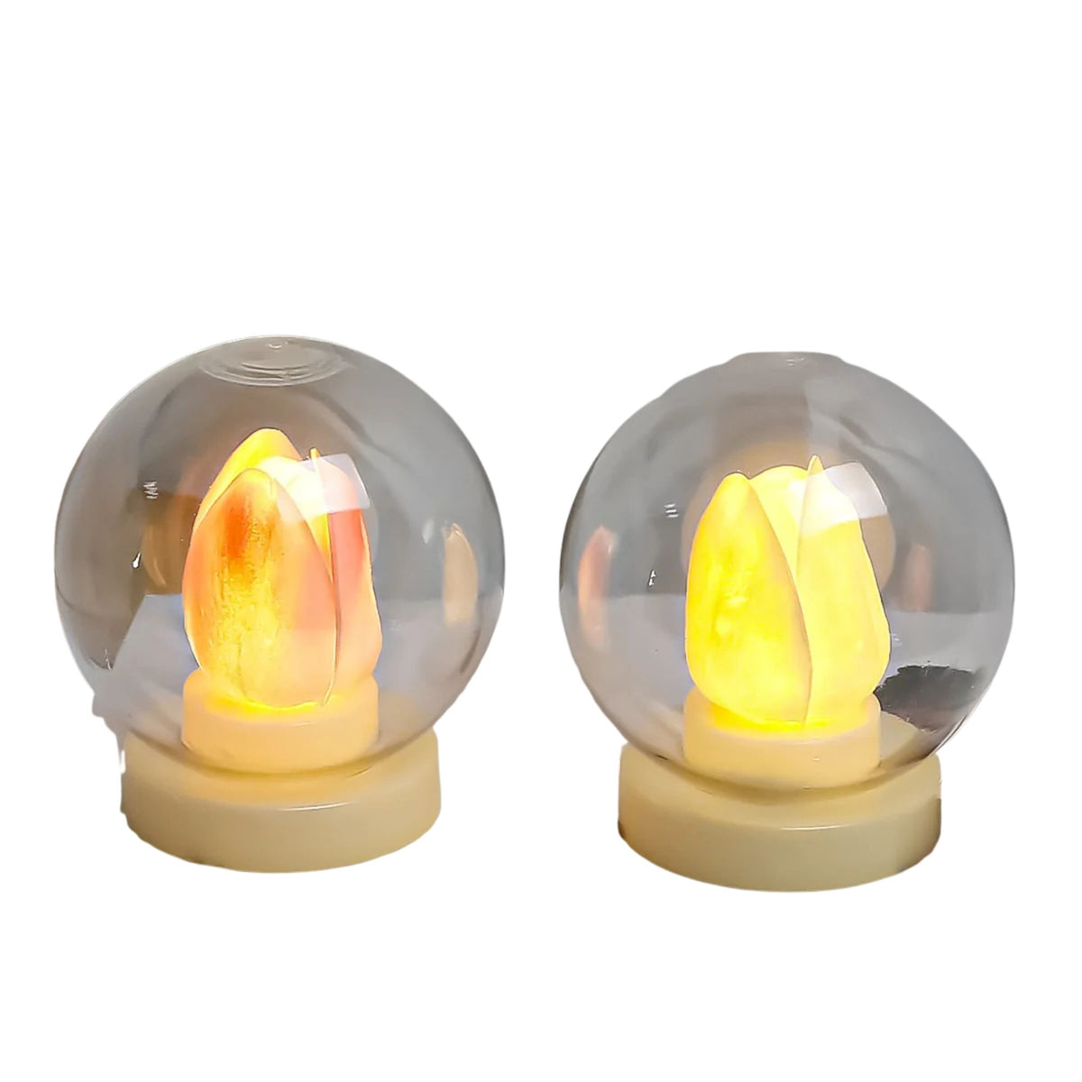 Tulip Glow LED Candle Lamp – Decorative Flower Light for Home, Bedroom & Festive Decoration