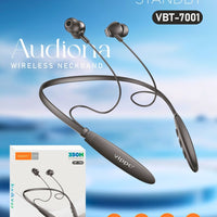 Vippo Audiona VBT-7001 Wireless Neckband | Bluetooth 5.3 | 350H Standby | Magnetic Fit | OGdeal