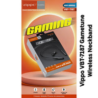 Vippo VBT-7187 Gametune Wireless Neckband | Extra Bass Gaming Earphones | OGdeal
