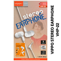 Vippo VHP-22 Stereo Earphones with Volume Control & Mic | Super Bass | OGdeal (Pack Of 2)