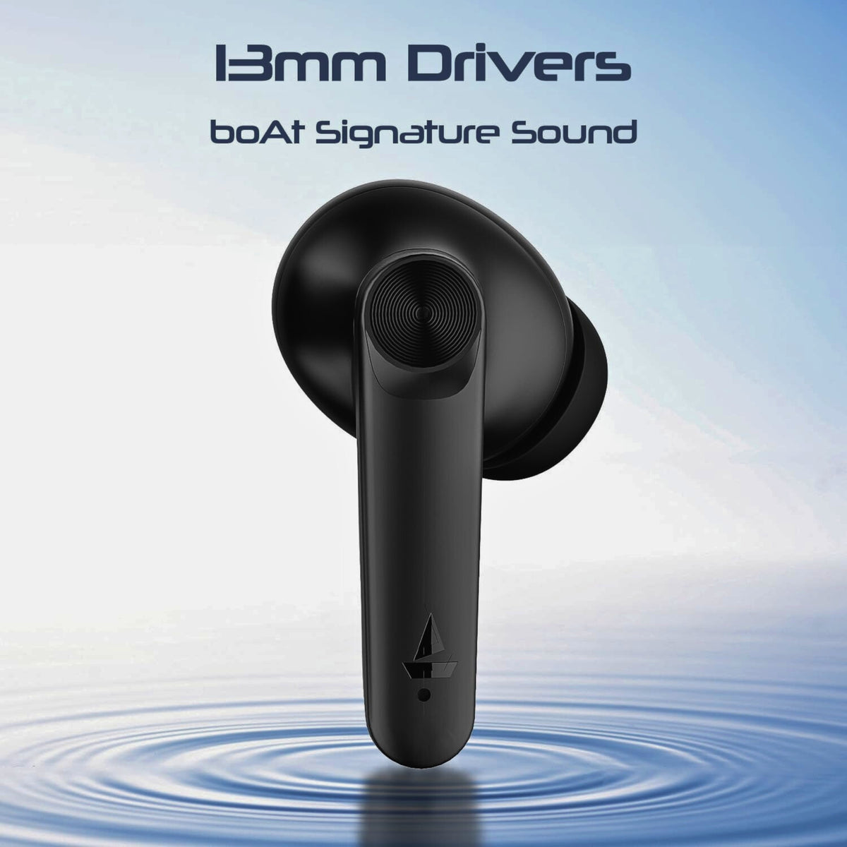 boAt Airdopes 200 Plus TWS Earbuds – 100H Playtime, Quad Mics w/ ENx, 13mm Drivers, Beast Mode 50ms, ASAP Charge