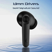 boAt Airdopes 200 Plus TWS Earbuds – 100H Playtime, Quad Mics w/ ENx, 13mm Drivers, Beast Mode 50ms, ASAP Charge
