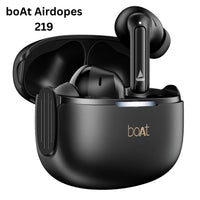 boAt Airdopes 219 (2025) – Quad Mic ENx™, 40H Battery, Crystal-Clear Calling TWS Earbuds